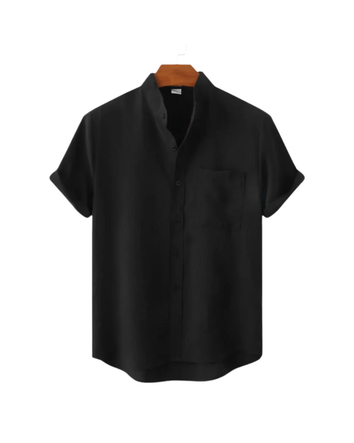 Vintém d'Ouro - Camisa de linho de manga curta