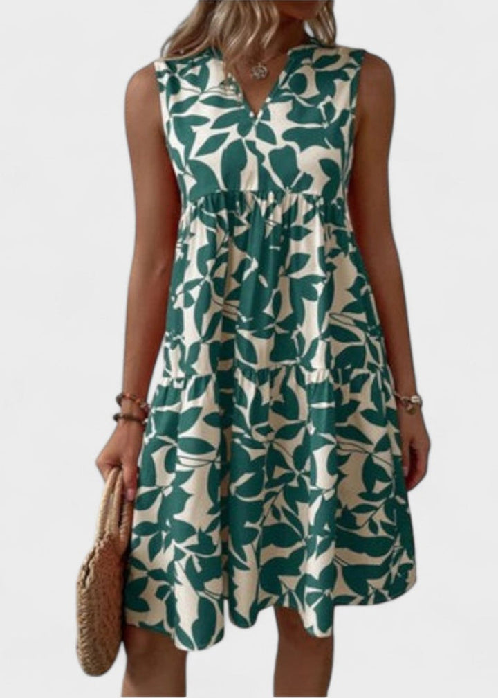 Vintém d'Ouro - Vestido de Verão Floral