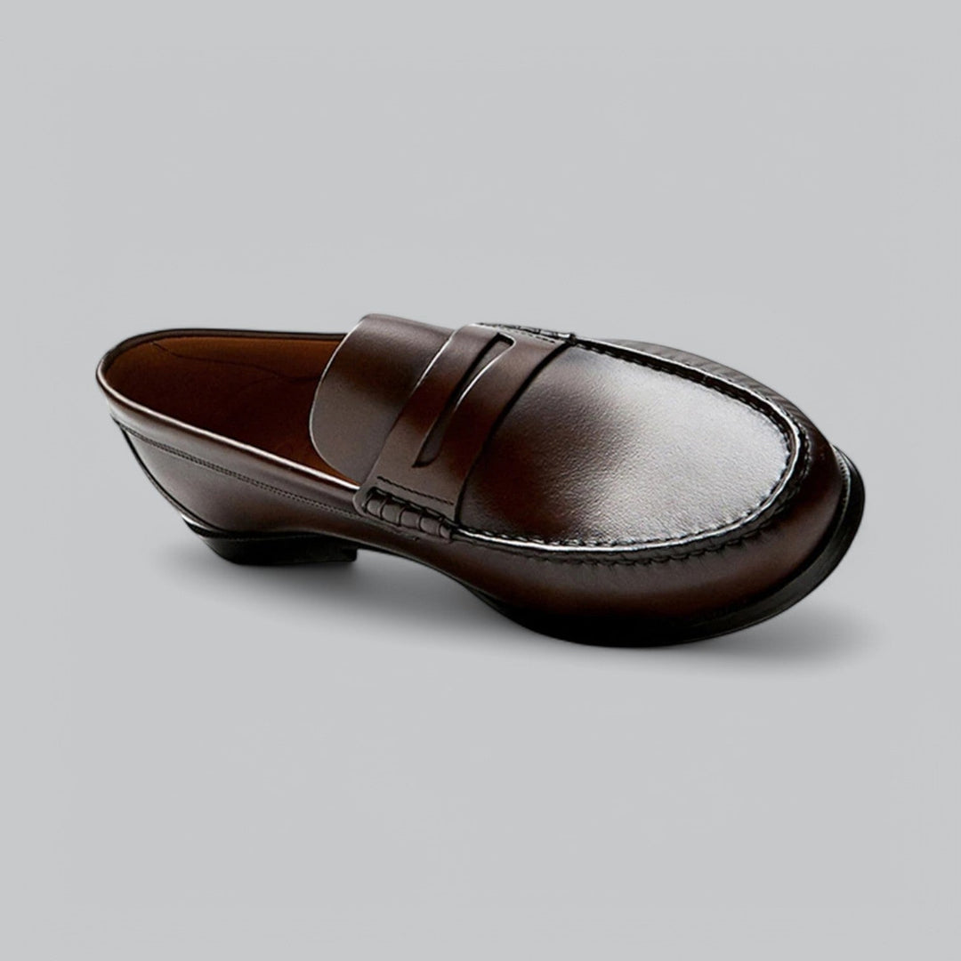 Vintém d'Ouro - Mocassins de couro chiques