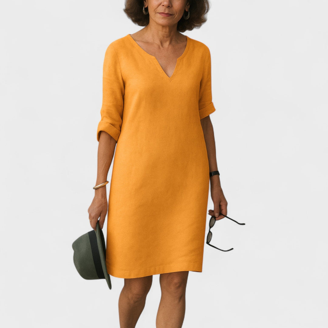 Vintém d'Ouro - Vestido Elegância sem esforço