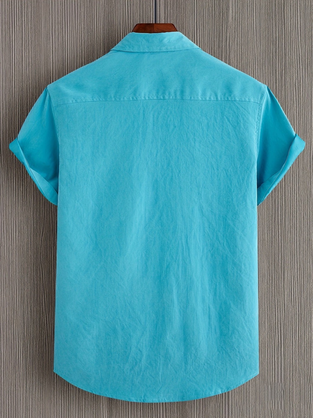 Vintém d'Ouro - Camisa casual de algodão de manga curta