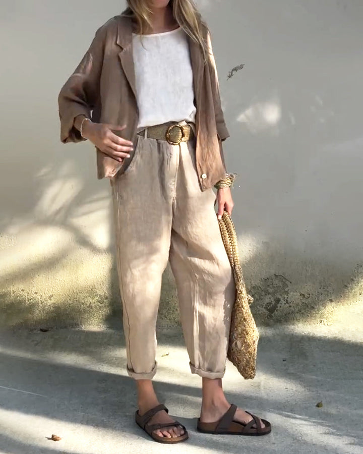 Vintém d'Ouro - Conjunto 2 Peças – Elegância descontraída para todas as ocasiões