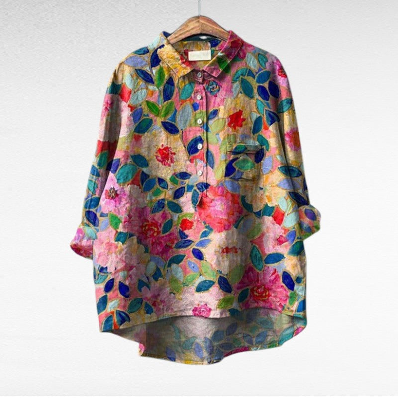 Vintém d'Ouro - Blusa de Verão Elegante
