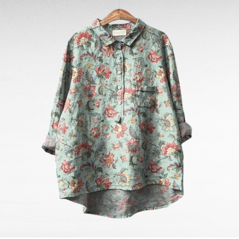Vintém d'Ouro - Blusa de Verão Elegante