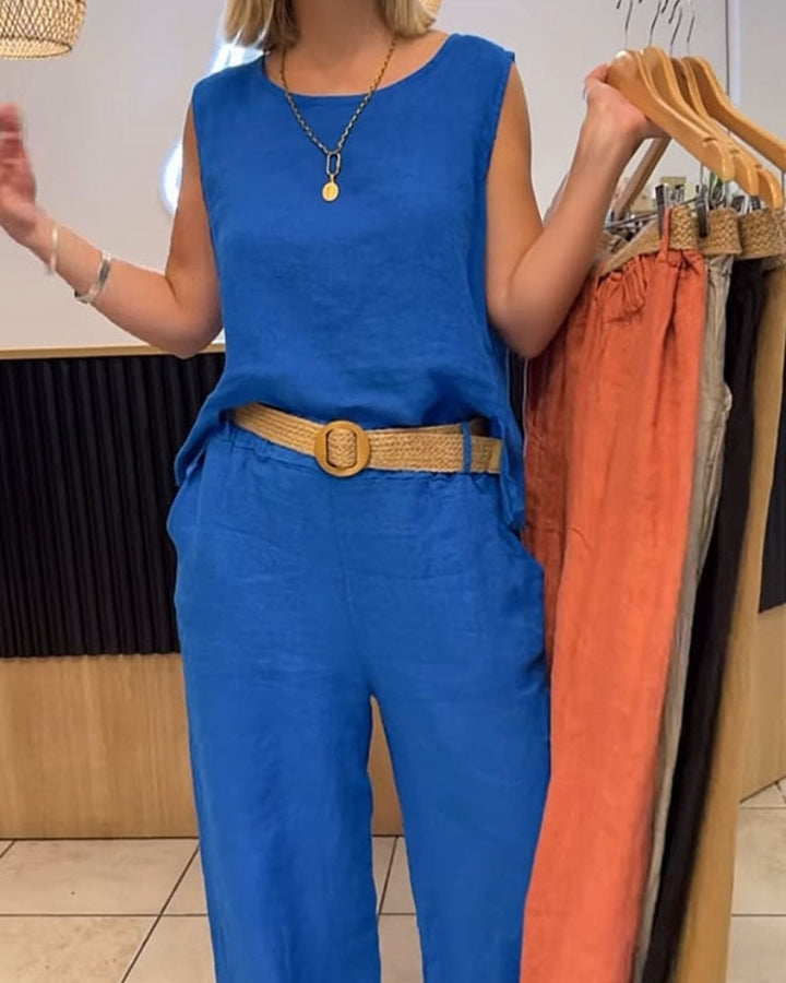 Vintém d'Ouro - Conjunto boho de duas peças
