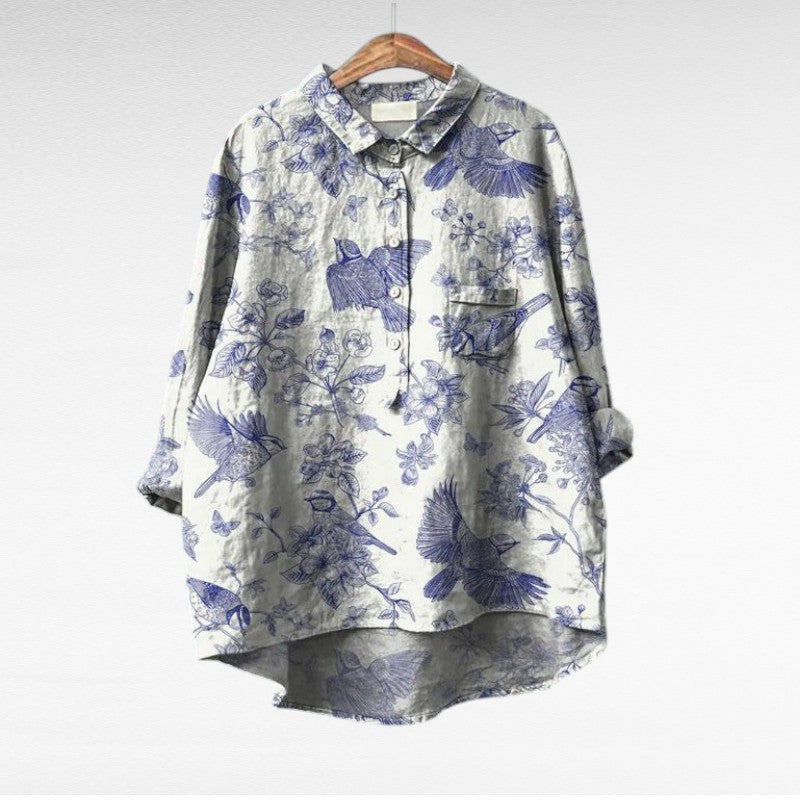 Vintém d'Ouro - Blusa de Verão Elegante