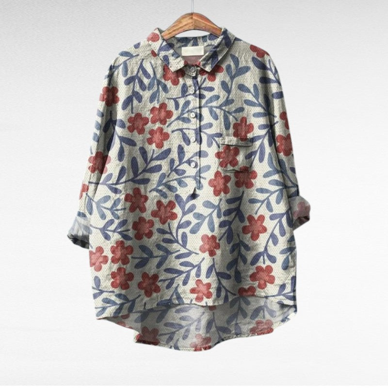 Vintém d'Ouro - Blusa de Verão Elegante