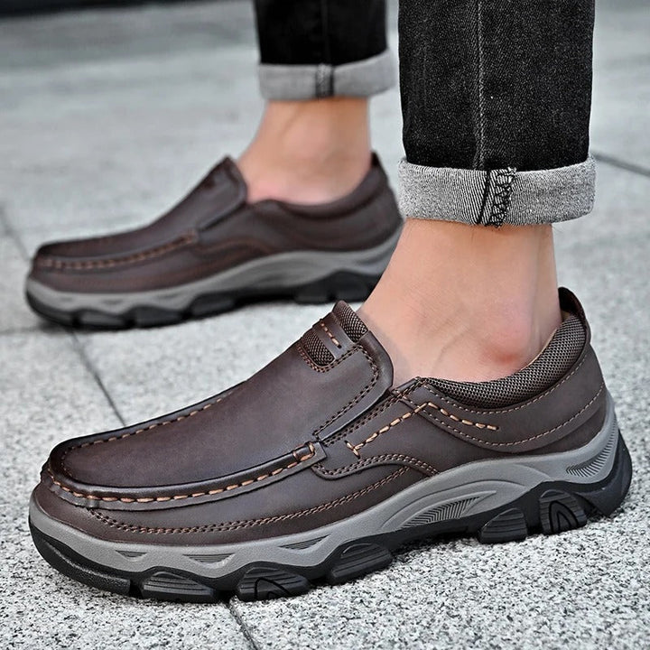 Vintém d'Ouro - Sapatos de couro elegantes