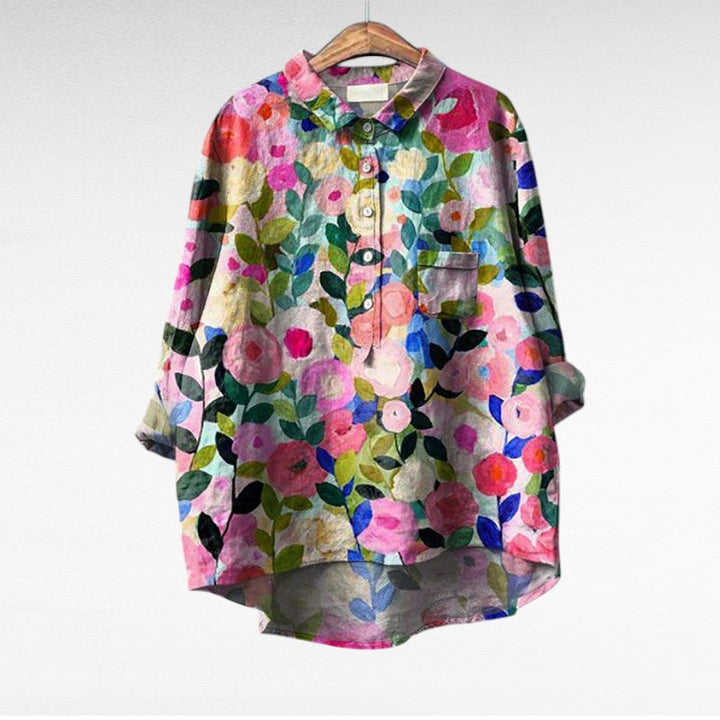 Vintém d'Ouro - Blusa de Verão Elegante