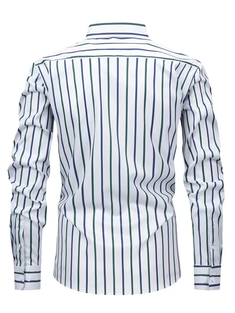 Vintém d'Ouro - Camisa listrada chique
