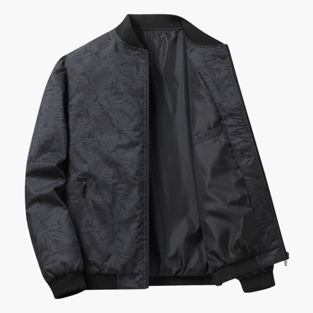 Vintém d'Ouro - Casaco Bomber Masculino Elegante