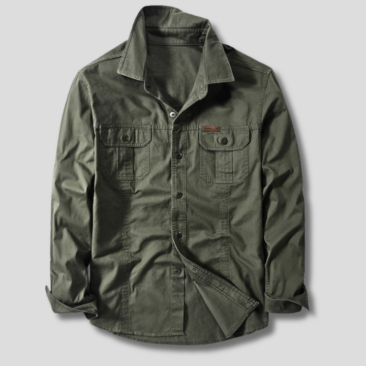 Vintém d'Ouro - Camisa Cargo de Algodão