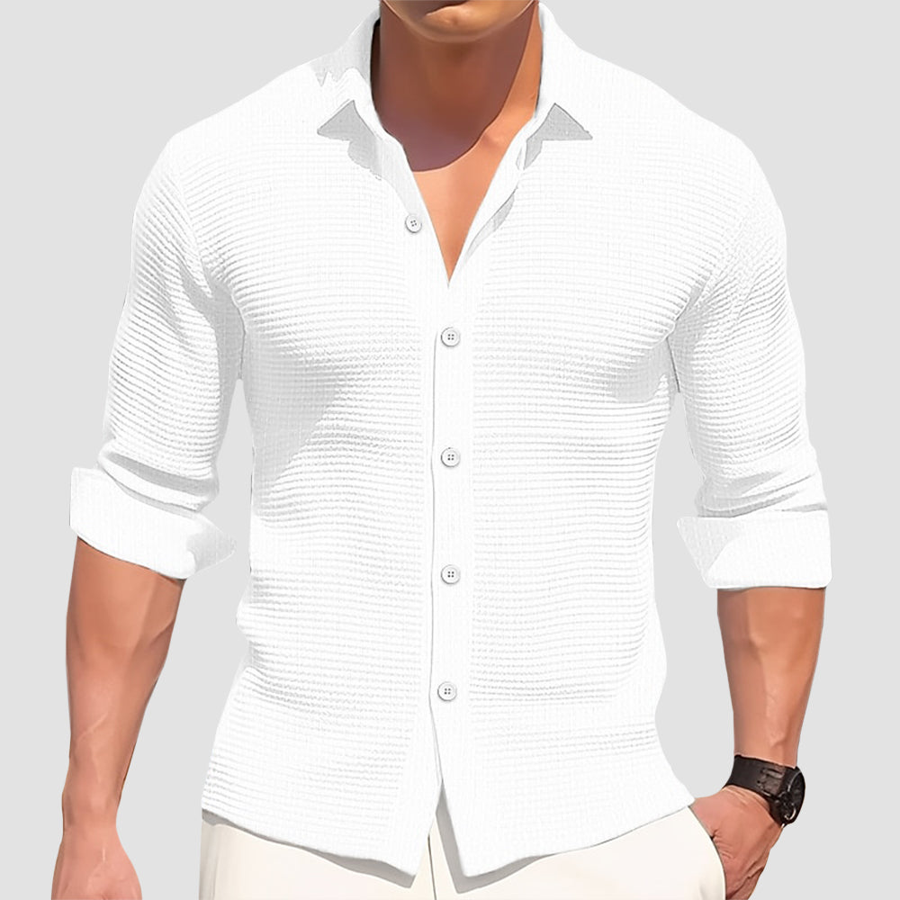Vintém d'Ouro - Camisa casual de algodão