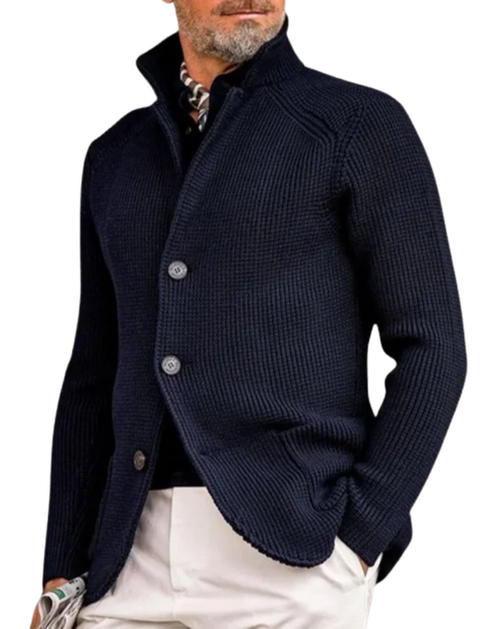 Vintém d'Ouro - Cardigan de Malha Premium