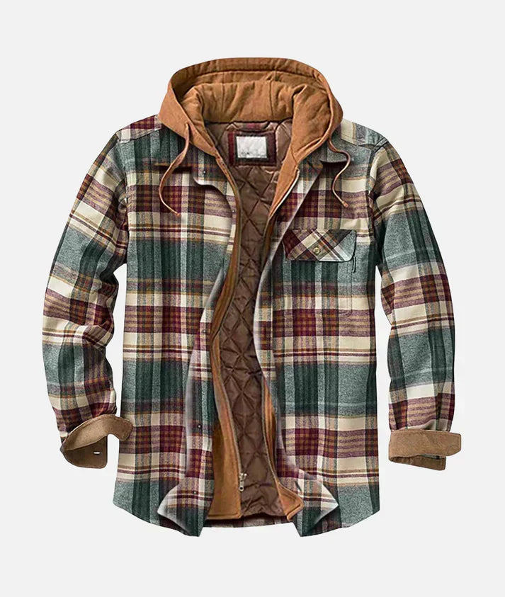 Vintém d'Ouro - Colete xadrez patchwork