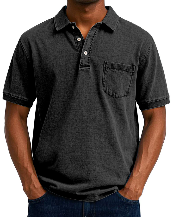 Vintém d'Ouro - Polo Vintage Masculino