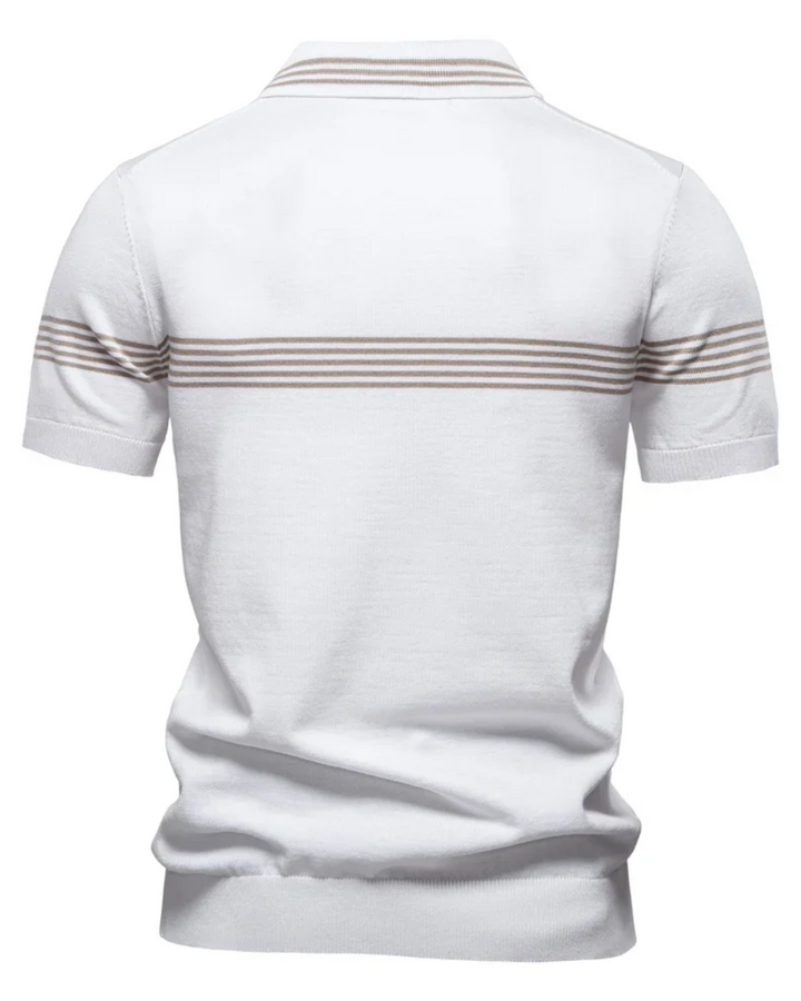 Vintém d'Ouro - Camisa polo listrada