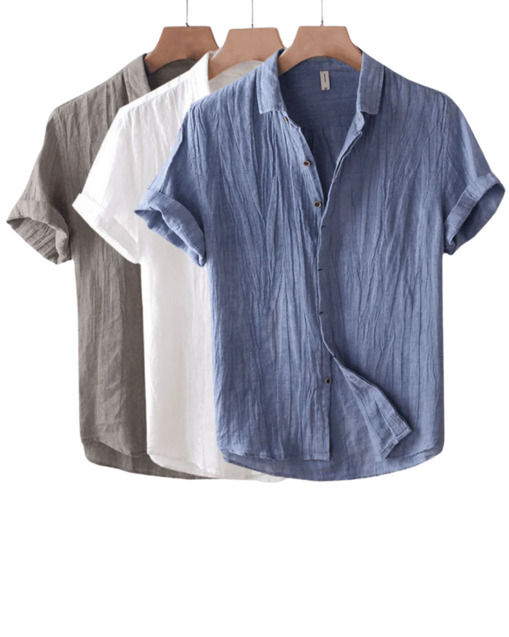 Vintém d'Ouro - Camisa de linho Phuket