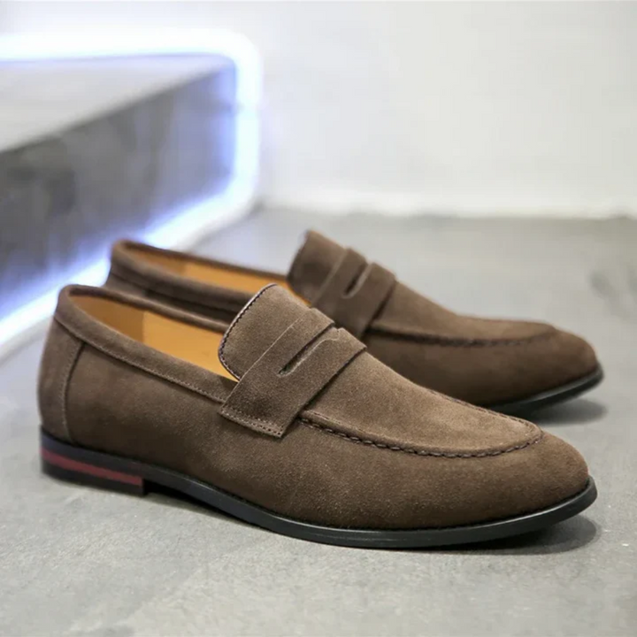 Vintém d'Ouro - Mocassins de verão em camurça