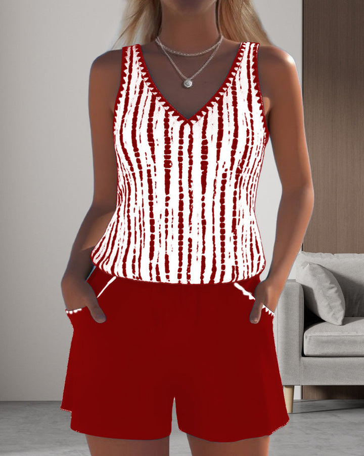 Vintém d'Ouro - Conjunto de Tankini Casual