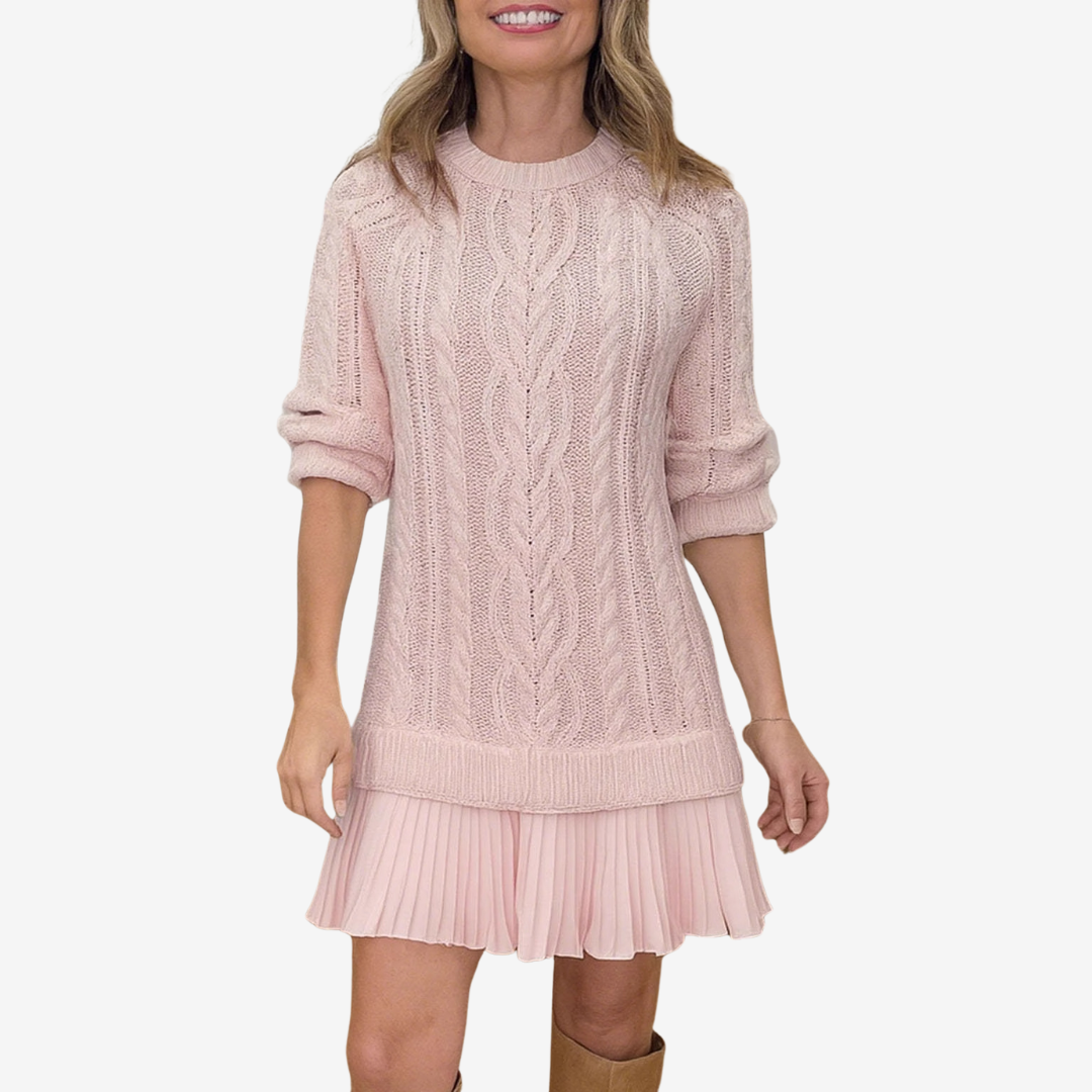 Vintém d'Ouro - Vestido de Malha Feminino