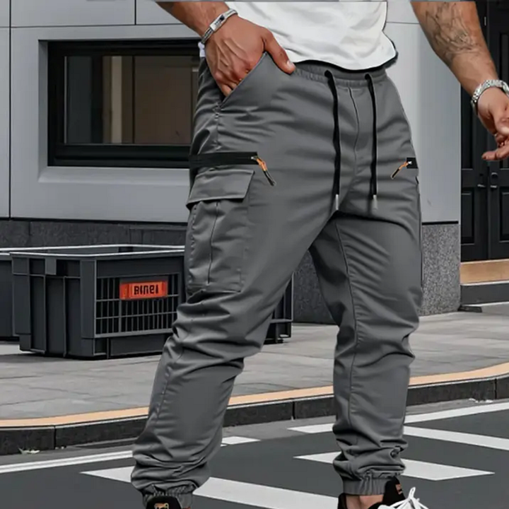 Vintém d'Ouro - Calça Jogger Utilitária Stretch