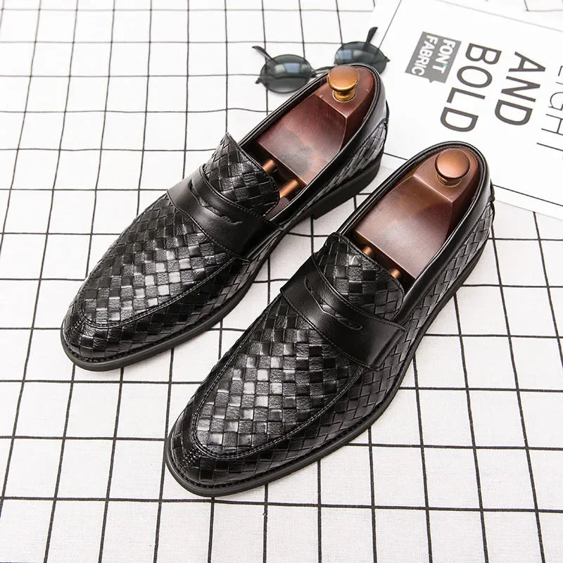 Vintém d'Ouro - Mocassins elegantes em tecido