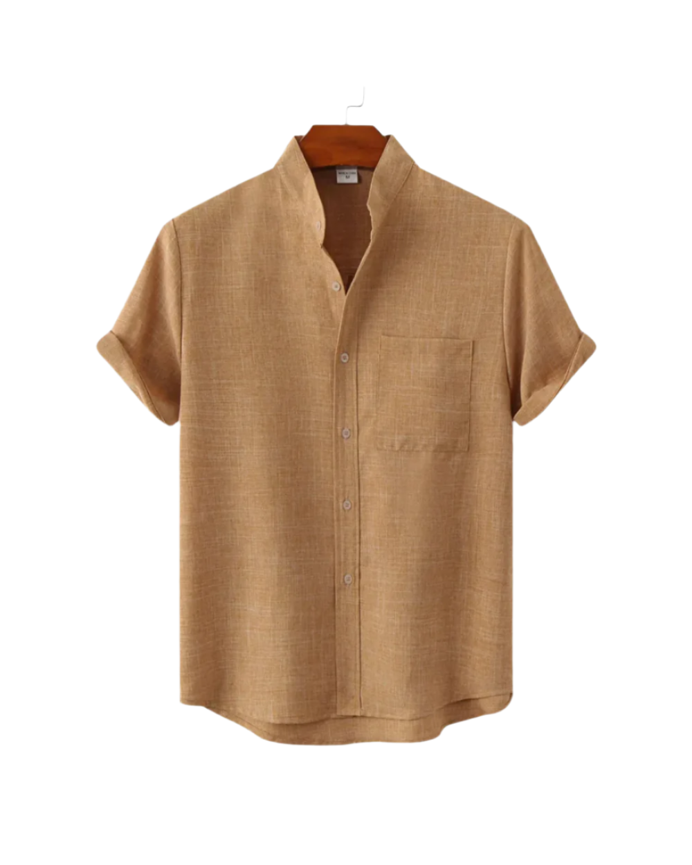 Vintém d'Ouro - Camisa de linho de manga curta
