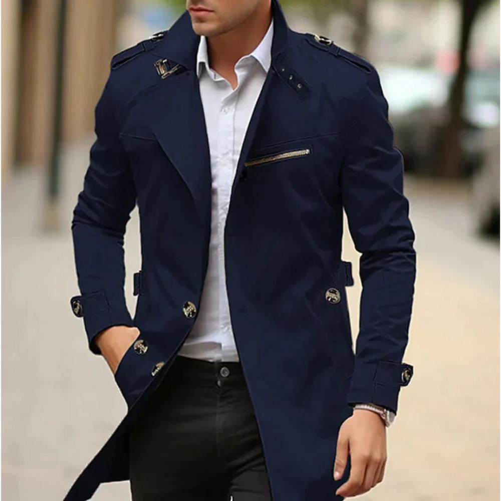 Vintém d'Ouro - Gabardina elegante para homem