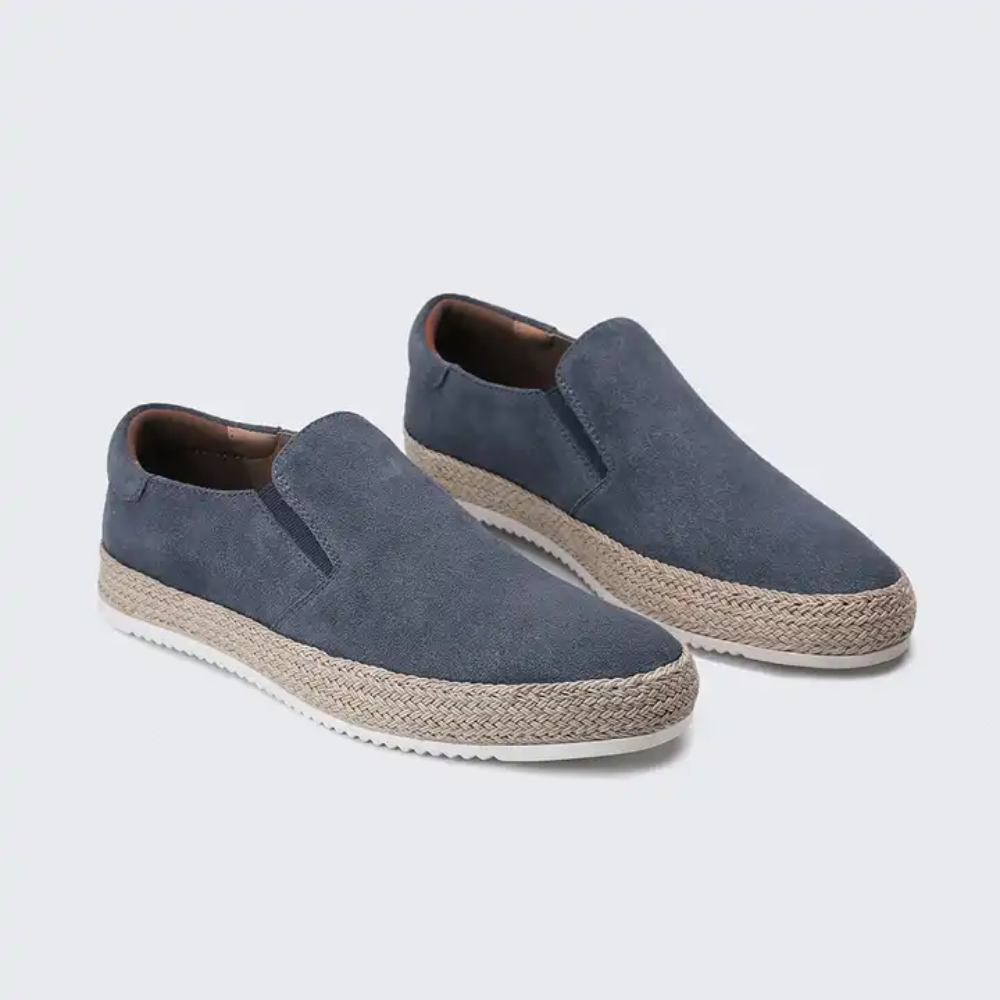 Vintém d'Ouro - Mocassins de verão em camurça