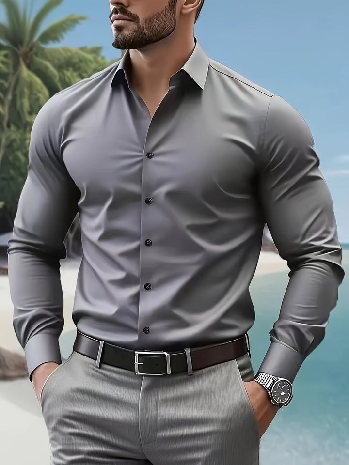 Vintém d'Ouro - Camisa Social Masculina