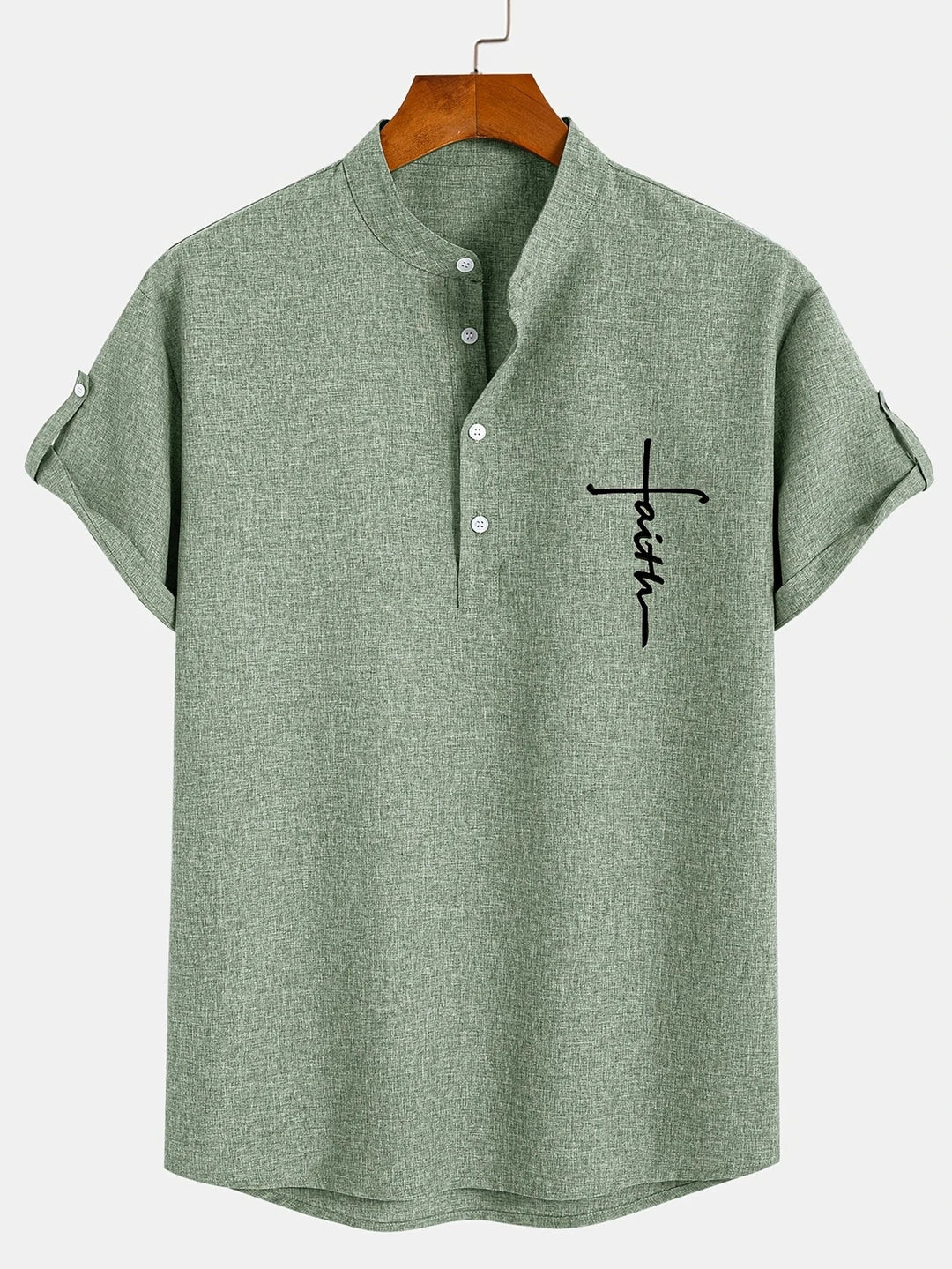 Vintém d'Ouro - Camisa Elegante com Colarinho Moderno