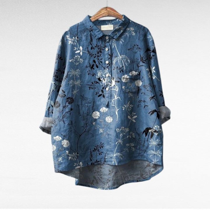 Vintém d'Ouro - Blusa de Verão Elegante