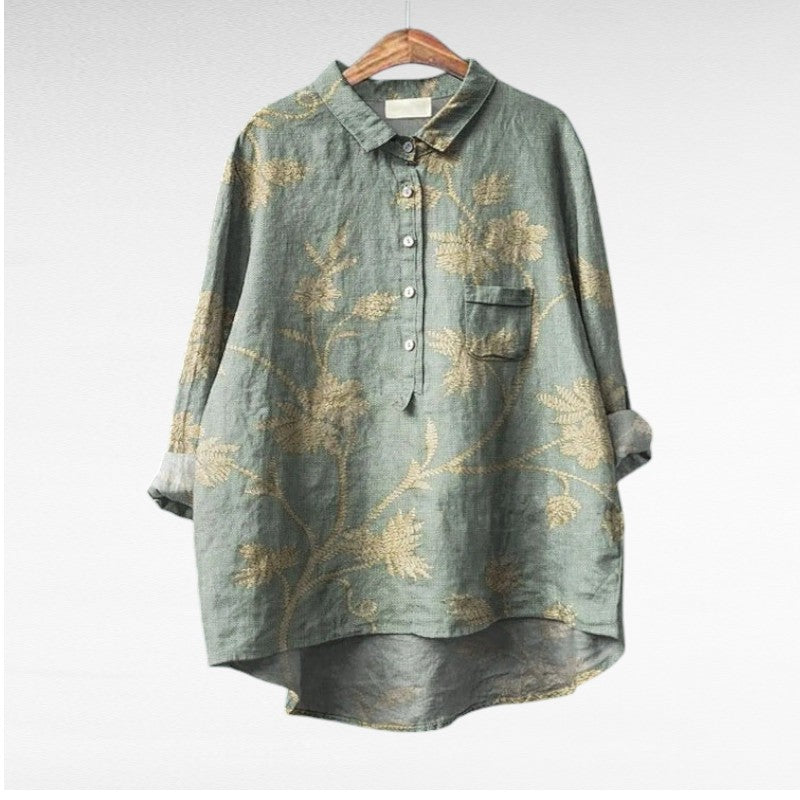 Vintém d'Ouro - Blusa de Verão Elegante
