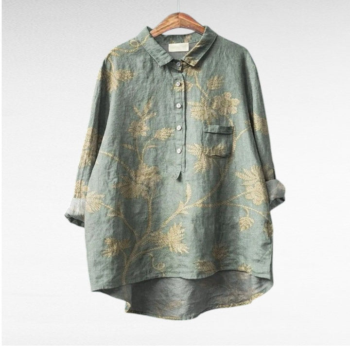Vintém d'Ouro - Blusa de Verão Elegante