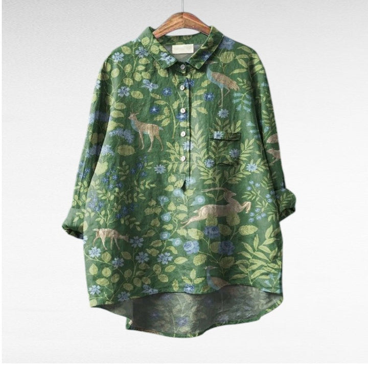 Vintém d'Ouro - Blusa de Verão Elegante
