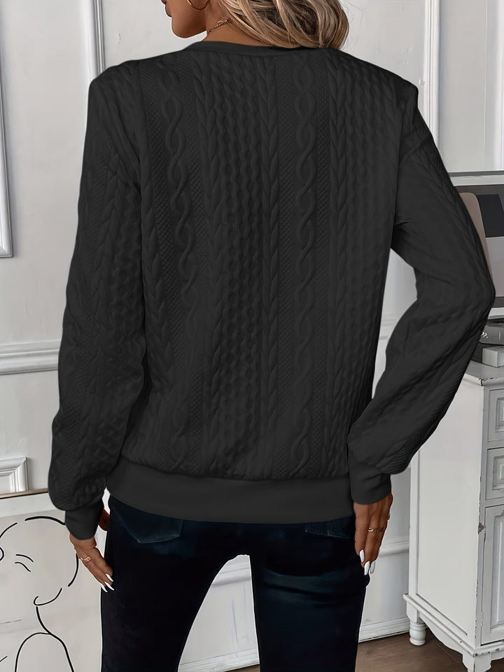 Vintém d'Ouro - Camisola de malha com estilo e elegância