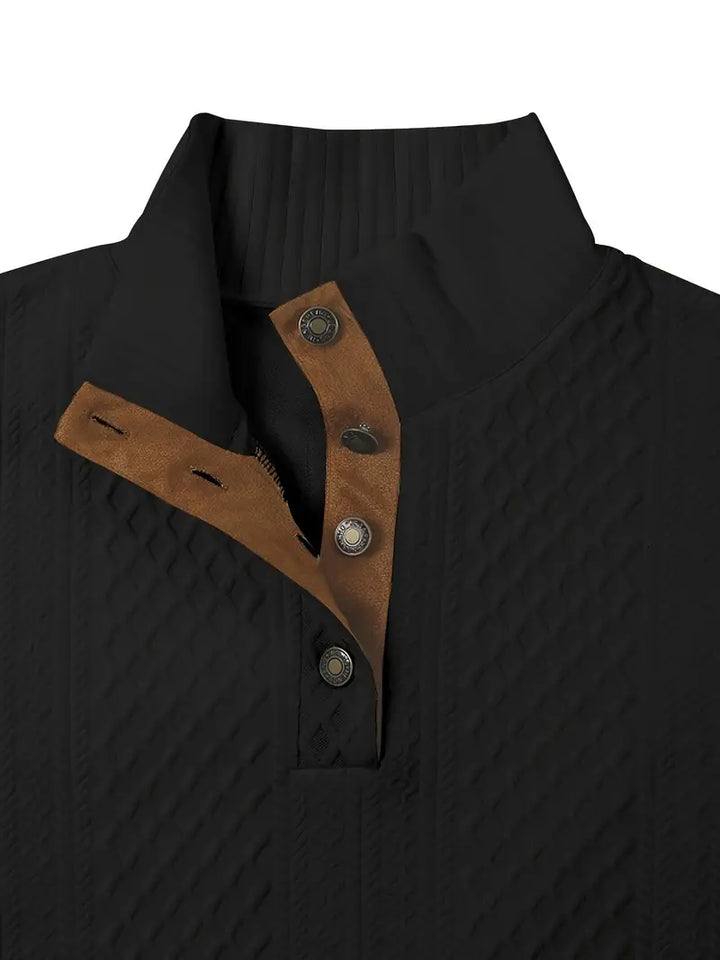 Vintém d'Ouro - Camisola elegante com botões