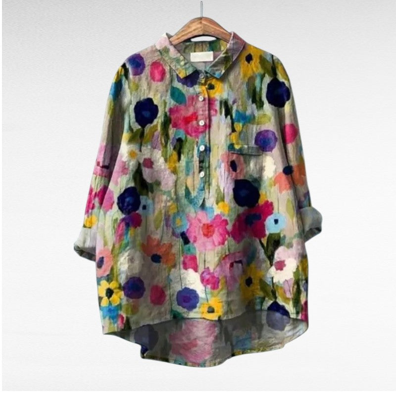 Vintém d'Ouro - Blusa de Verão Elegante