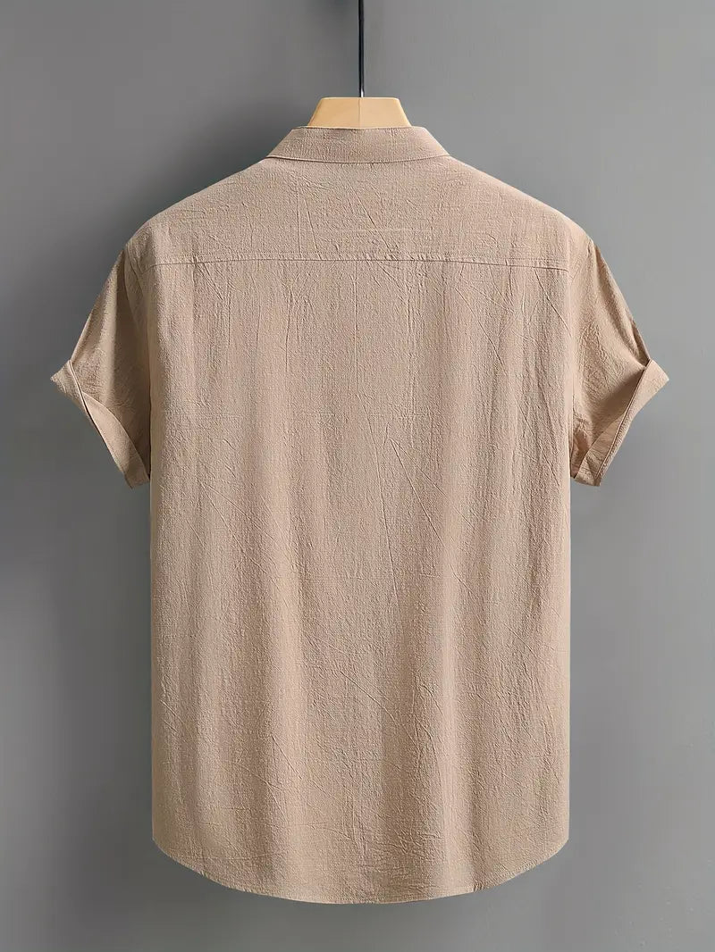 Vintém d'Ouro - Camisa casual de manga curta