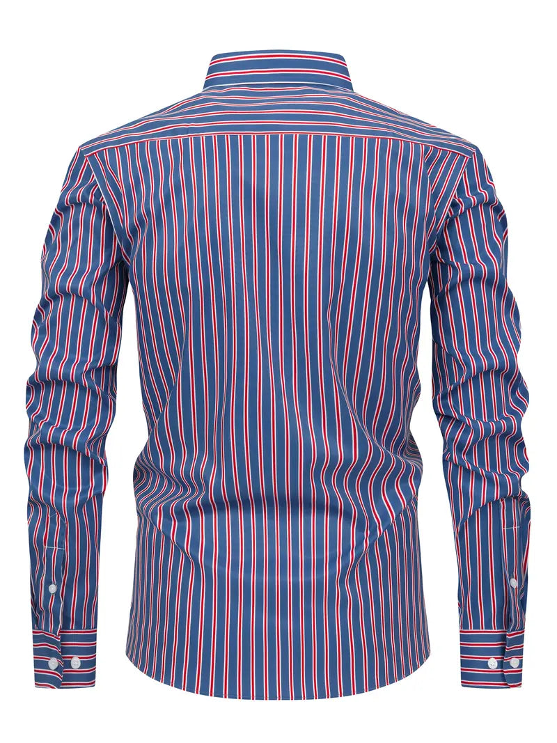 Vintém d'Ouro - Camisa listrada chique