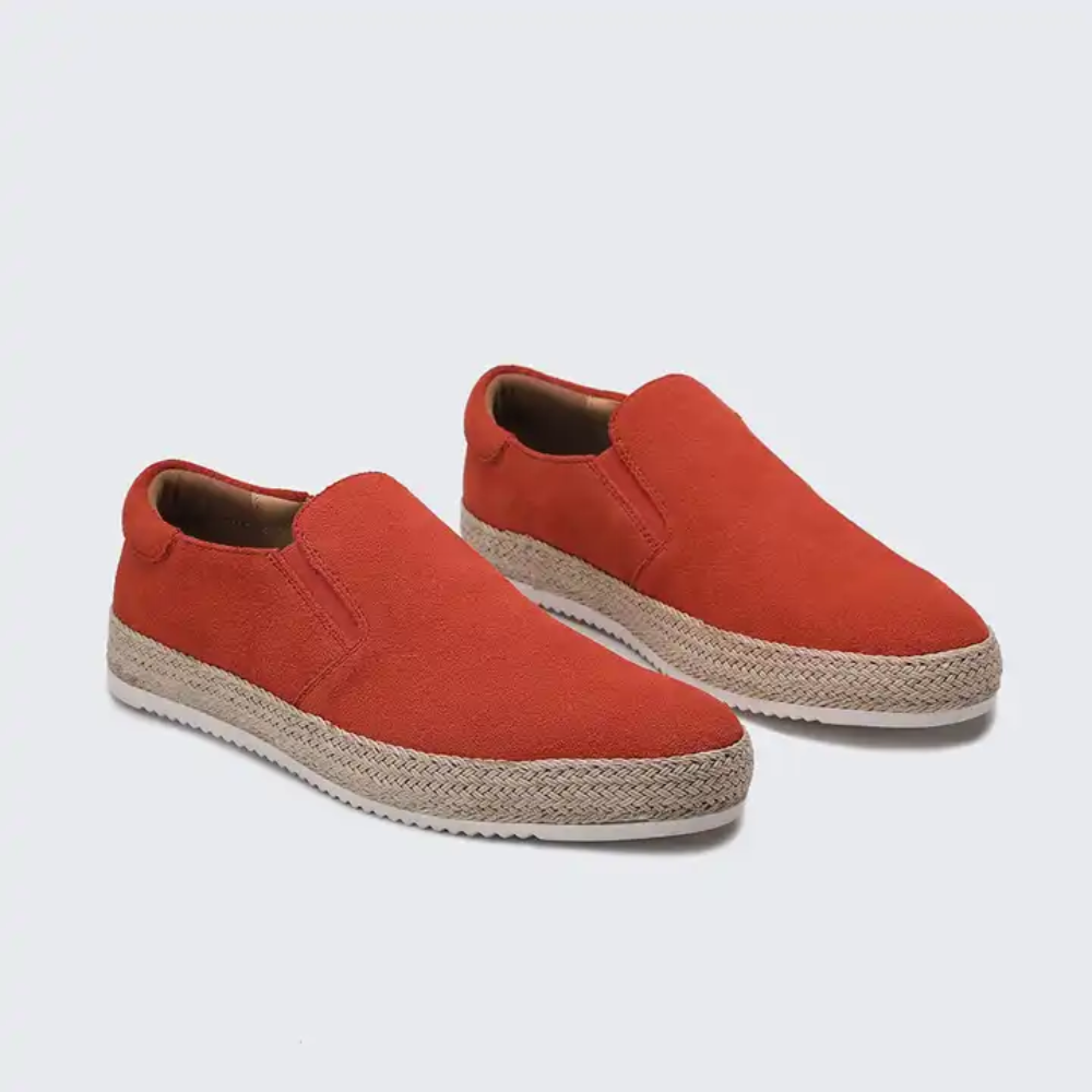 Vintém d'Ouro - Mocassins de verão em camurça
