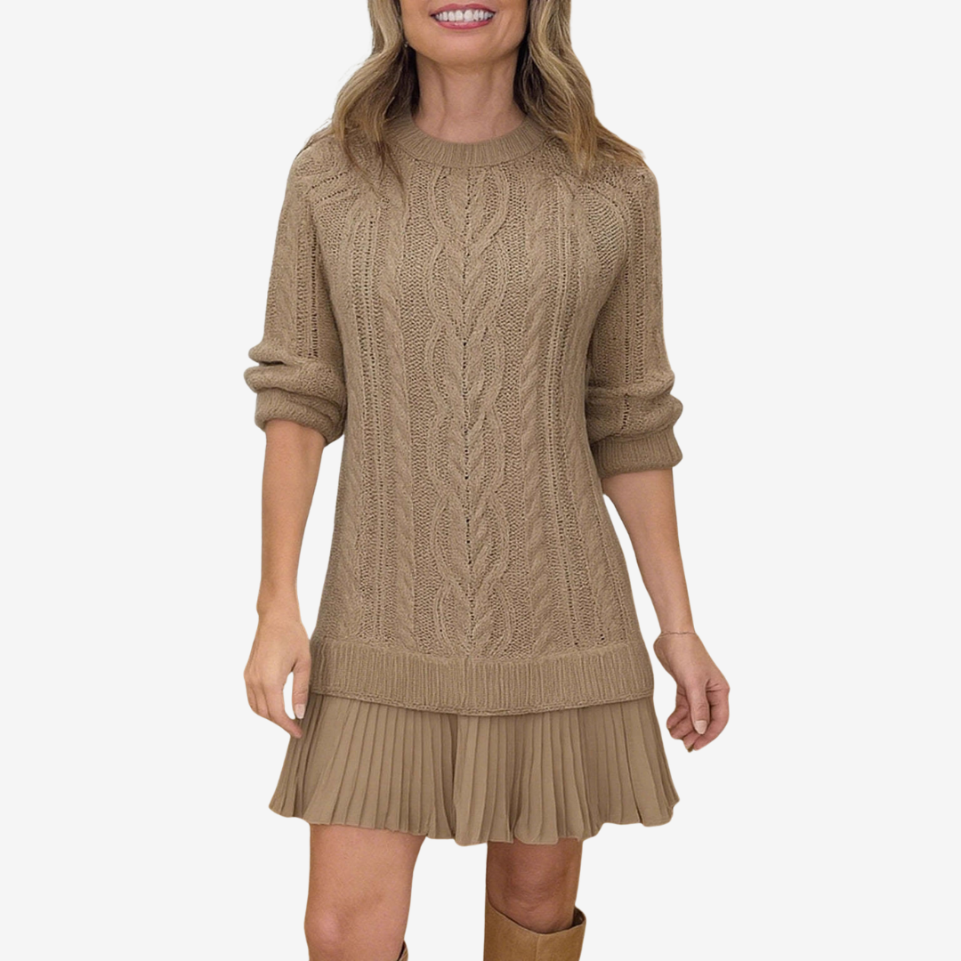 Vintém d'Ouro - Vestido de Malha Feminino