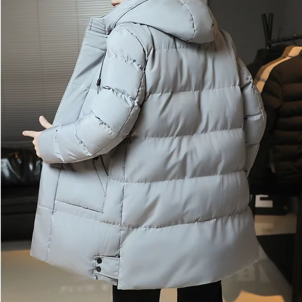 Vintém d'Ouro - Casaco longo de inverno elegante