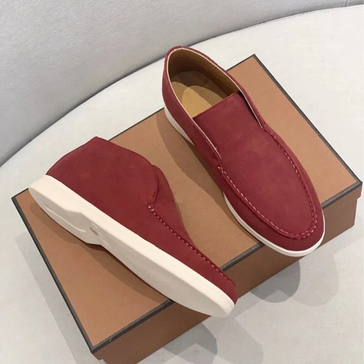 Vintém d'Ouro - Mocassins casuais de camurça