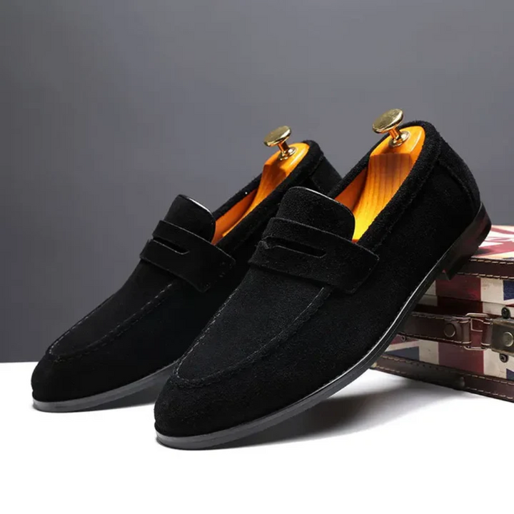 Vintém d'Ouro - Mocassins de verão em camurça