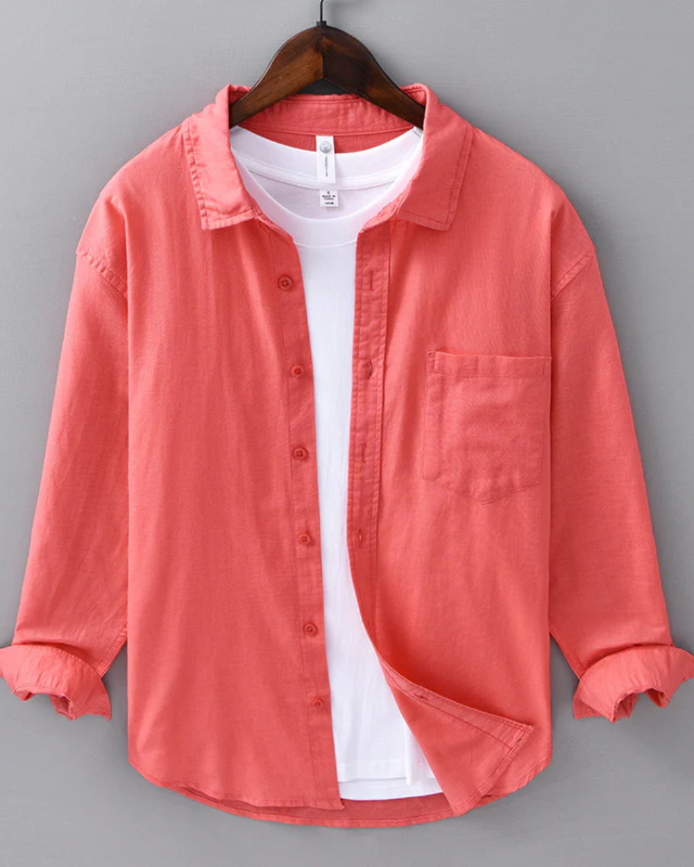 Vintém d'Ouro - Camisa de linho Doha