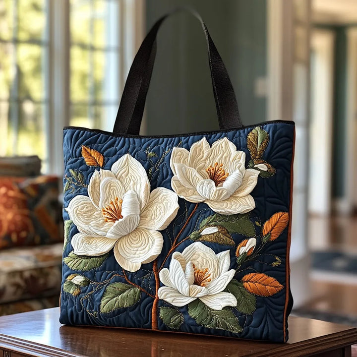 Vintém d'Ouro - Saco Tote Acolchoado Elegante