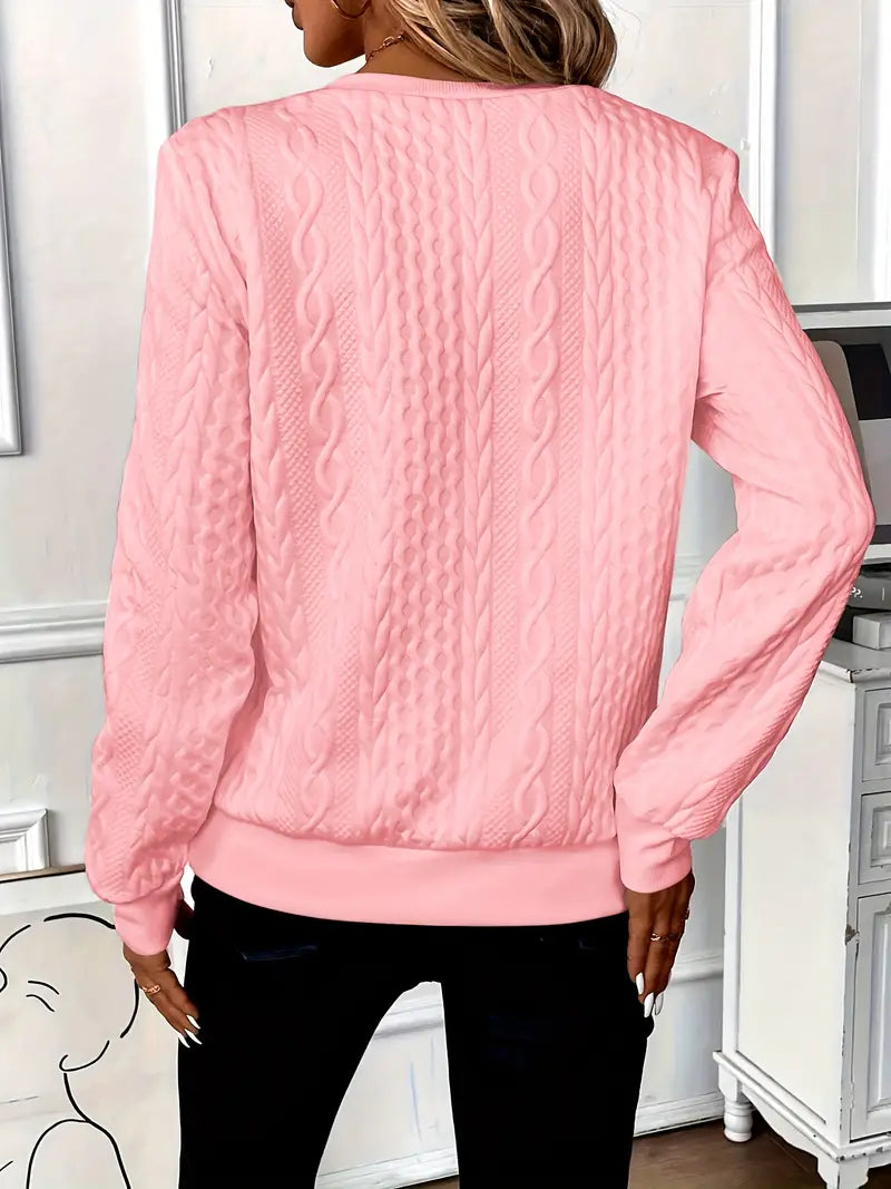 Vintém d'Ouro - Camisola de malha com estilo e elegância