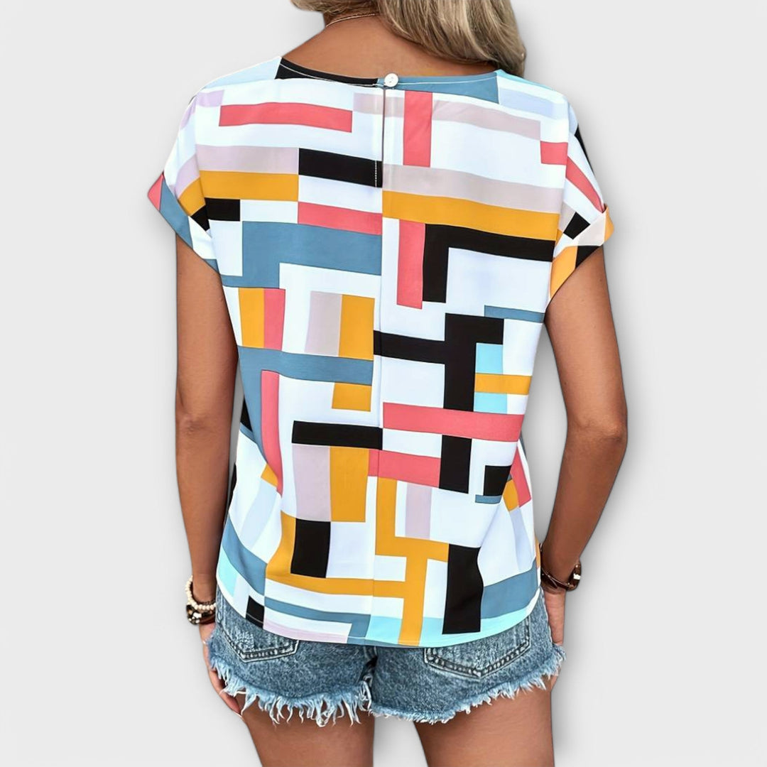 Vintém d'Ouro - Blusa de manga curta